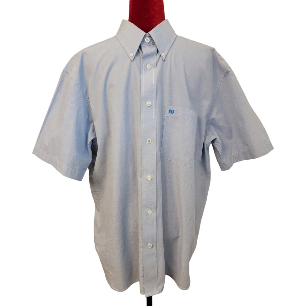 Izod NWOT short sleeve button-down top size large
